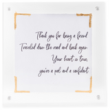 EvaBelle 26 55xxx Acrylic Magnetic Frame 5in x 5in - 5 Styles