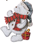 Transpac 26 Y6676x Plywood Christmas Ornaments - 24 Styles
