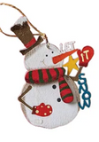 Transpac 26 Y6676x Plywood Christmas Ornaments - 24 Styles