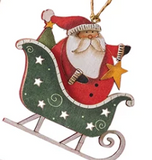 Transpac 26 Y6676x Plywood Christmas Ornaments - 24 Styles