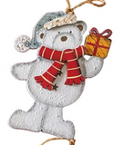Transpac 26 Y6676x Plywood Christmas Ornaments - 24 Styles