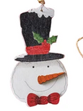 Transpac 26 Y6676x Plywood Christmas Ornaments - 24 Styles