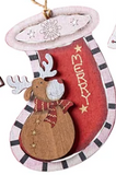 Transpac 26 Y6676x Plywood Christmas Ornaments - 24 Styles