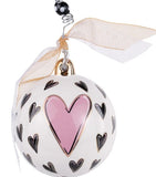 Glory Haus 26 20173403 Merry and Married Heart Ornament