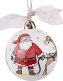 Glory Haus 26 20173433 Santa Sleigh Ornament