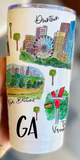 Happy by Rachel 26 TUMB-ATLTOWN Tumbler 20oz - Atlanta, GA