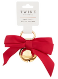 True Brands 26 10659 TWINE LIVING Jingle Bell Bottle Opener