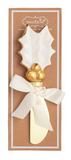 Mud Pie 26 46300326 Gold Detail Christmas Spreaders - 4 Styles