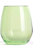 Pop Design 26 JEWEL-STEMLESSxx Unbreakable Acrylic Stemless Wine Glasses, 16oz