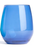 Pop Design 26 JEWEL-STEMLESSxx Unbreakable Acrylic Stemless Wine Glasses, 16oz