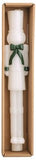 Mud Pie 26 49800350xx White Christmas Taper Candle - 4 Styles