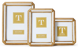 Two's Company 26 55657xx Reflections Beveled Mirror Photo Frame - 3 Sizes