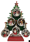 Transpac 26 TC04913x Plywood Laser Cut Ornaments - 6 Styles