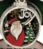 Transpac 26 TC04913x Plywood Laser Cut Ornaments - 6 Styles