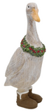 Transpac 26 TC05022x Resin Ducks w/Wreaths - 2 Sizes