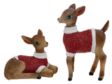 Transpac 26 TC05059x Resin Deer w/ Sweater - 2 Styles