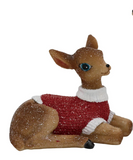 Transpac 26 TC05059x Resin Deer w/ Sweater - 2 Styles