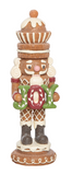 Transpac 26 TC01148x Resin Gingerbread Nutcracker Decor - 2 Styles