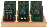 Transpac 26 TC03834x Christmas Ornament Earrings - 3 Colors