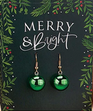 Transpac 26 TC03834x Christmas Ornament Earrings - 3 Colors