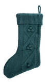 Transpac 26 TC03843x Fabric Traditional Knit Stocking - 3 Colors