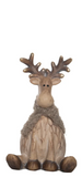 Transpac 26 TC03993x Resin Woodland Texture Moose Figure - 2 Sizes
