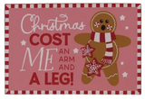 Transpac 26 TC06480 MDF Gingerbread Phrase Block - 3 Styles