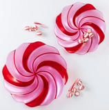 Transpac 26 TC06836 Fused Glass Peppermint Plate - 2 Sizes