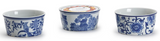 Two's Company 26 53695x Incognito Chinoiserie Deli Container Holder 8oz - 3 Styles