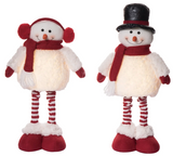Transpac 26 TC03112x Light Up Plush Telescoping Snowman - 2 Styles