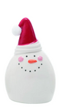 Transpac 26 Y7800x Dolomite Pom Pom Hat Snowman Decor - 3 Sizes