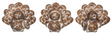 Transpac 26 TH00953x Resin White-Washed Turkey Figure - 3 Styles