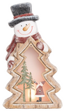 Transpac 26 TC00885x Light Up Figure w/Scene Decor - 2 Styles