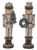 Transpac 26 TC04144x Resin Woodland Nutcracker Figure - 2 Styles