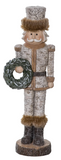 Transpac 26 TC04144x Resin Woodland Nutcracker Figure - 2 Styles