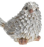 Transpac 26 X9213x Resin Silver Holiday Bird - 4 Styles