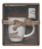 Transpac 26 TC05806x Ceramic Mug w/Manger Ornament Boxed - 2 Styles