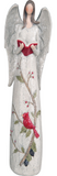 Transpac 26 Y2815 Large Resin Rustic Angel Figurine - 3 Styles