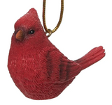 Transpac 26 Y9732 Resin Bright Cardinal Ornament - 3 Styles