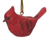 Transpac 26 Y9732 Resin Bright Cardinal Ornament - 3 Styles