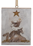 Transpac 26 TC06801 MDF Hand Painted Ornament - 2 Styles
