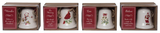 Transpac 26 TC06012 Ceramic Bell in Box - 4 Styles