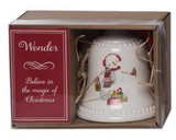Transpac 26 TC06012 Ceramic Bell in Box - 4 Styles