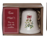 Transpac 26 TC06012 Ceramic Bell in Box - 4 Styles