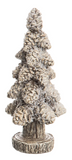 Transpac 26 Y9485x Resin Winter Sparkle Tree Figure 2.25in - 3 Styles