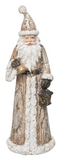 Transpac 26 Y9983 Resin Gold Dusted Santa Figure 2in - 3 Styles