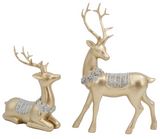 Transpac 26 TC06366x Resin Gold/Silver Deer - 2 Styles
