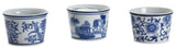 Two's Company 26 53694x Incognito Chinoiserie Deli Container Holder 16oz - 3 Styles
