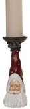 Transpac 26 TC01088x Resin Santa Candle Pillar - 3 Sizes