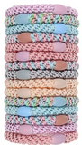 France Luxe 26 LI4563xx Grab & Go Pony Tube, 15 Hair Ties - 8 Styles